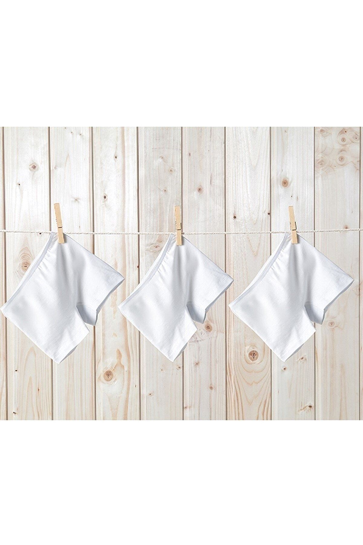 Blackspade-Girl's Boxer 3 Pack 1298 - White 1