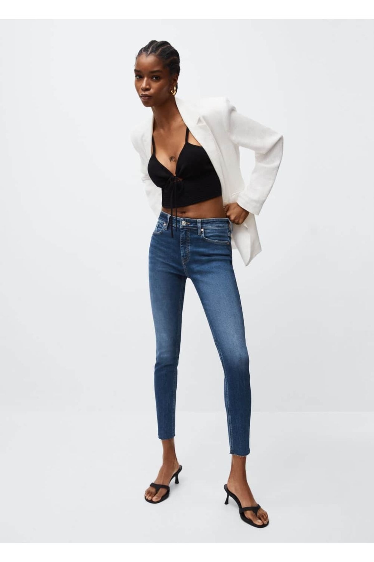 Dar Kesim Crop Jean
