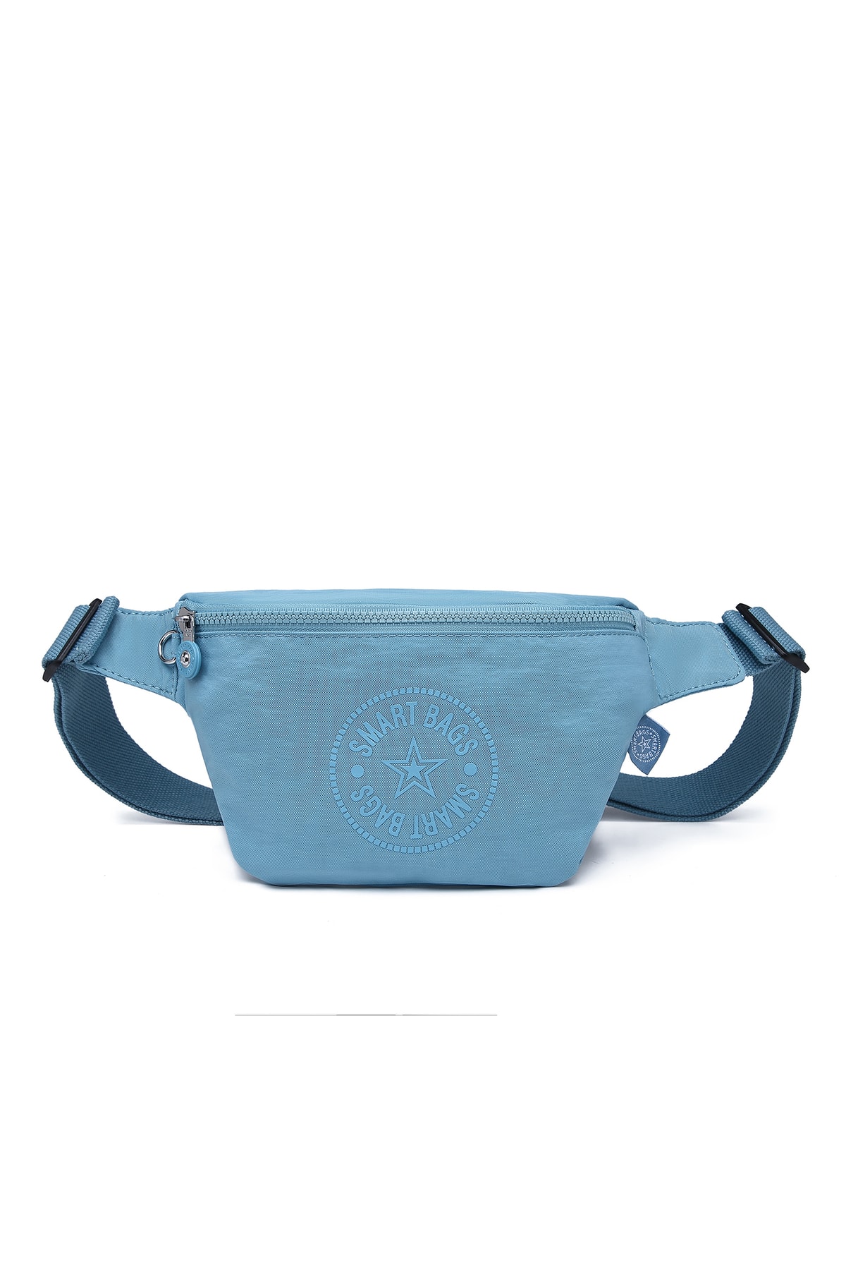 SMART BAGS Bodybag Kadın Bel Çantası Krinkıl Kumaş 3099 Buz Mavi