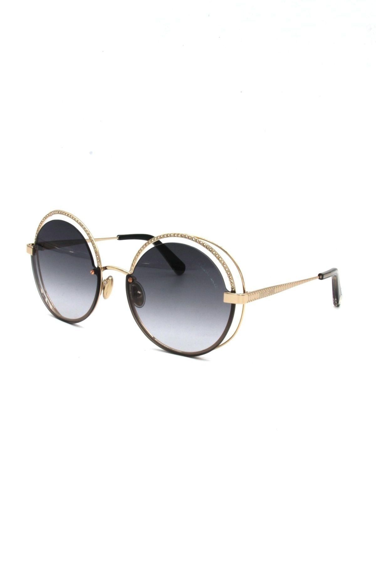 Roberto Cavalli Sunglasses Black Round