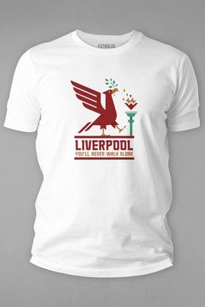 Liverpool Tişört Beyaz FTBL-0031-B