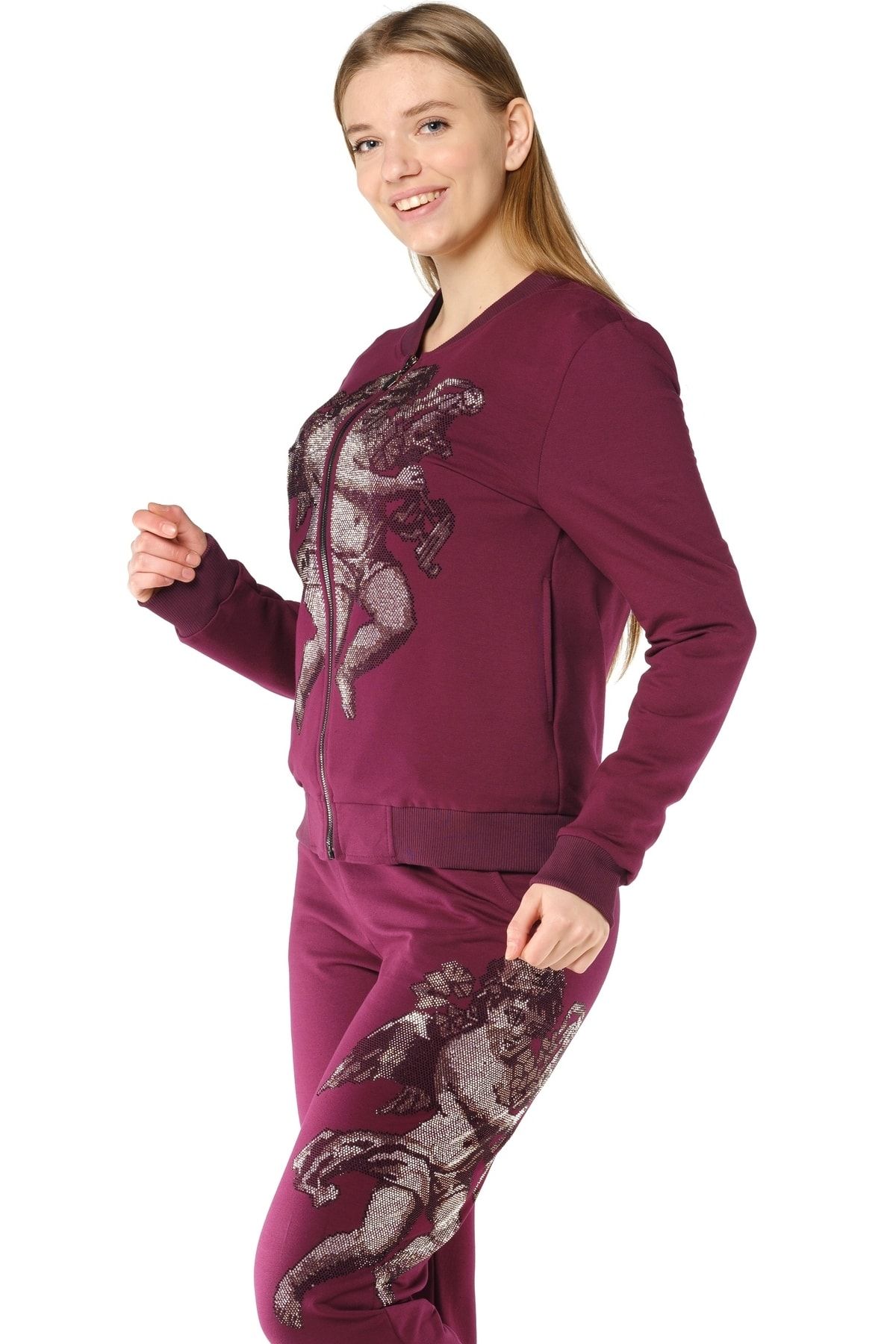 Womens sales maroon tracksuit