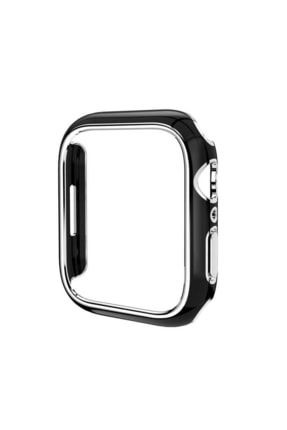 Apple Watch 44 mm Uyumlu Parlak Renkli Kasa ve Ekran Koruyucu Gard-06-44mm