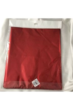 Kırmızı Kalın Kaliteli Hediye Paketi Metalize Parlak Bantlı 30x35 Cm - 1 Paket (50 ADET) RGTMP134Q1123343ER