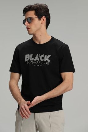 Tow Modern Grafik T- Shirt Siyah 111020137