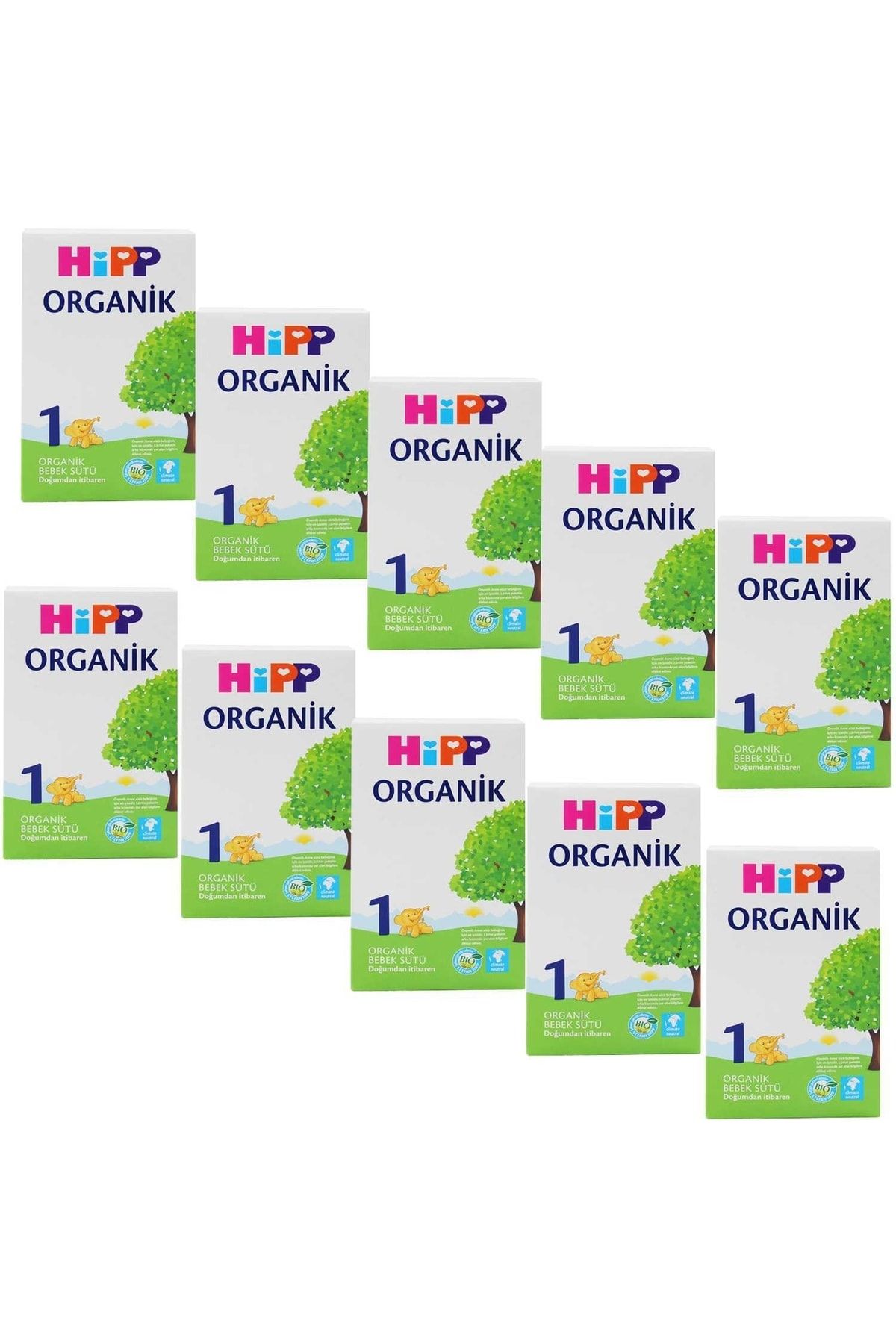 Hipp 1 Organik Bebek Sütü 300 Gr 10 Adet