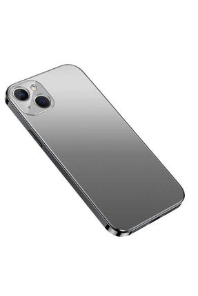 Iphone 13 Uyumlu Sert Kamera Korumalı Arkası Parlak Mat Kenarları Parlak Kılıf Bobo+iPhone+13