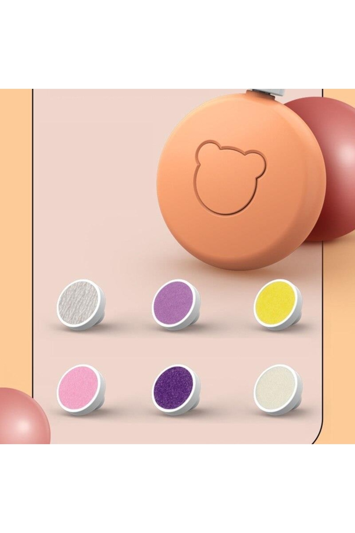 Zigver Yeni Yenidoğan Bebek/ Çocuk Pilli Tırnak Törpüsü Manikür Seti fotoğrafı 4 (önizleme)