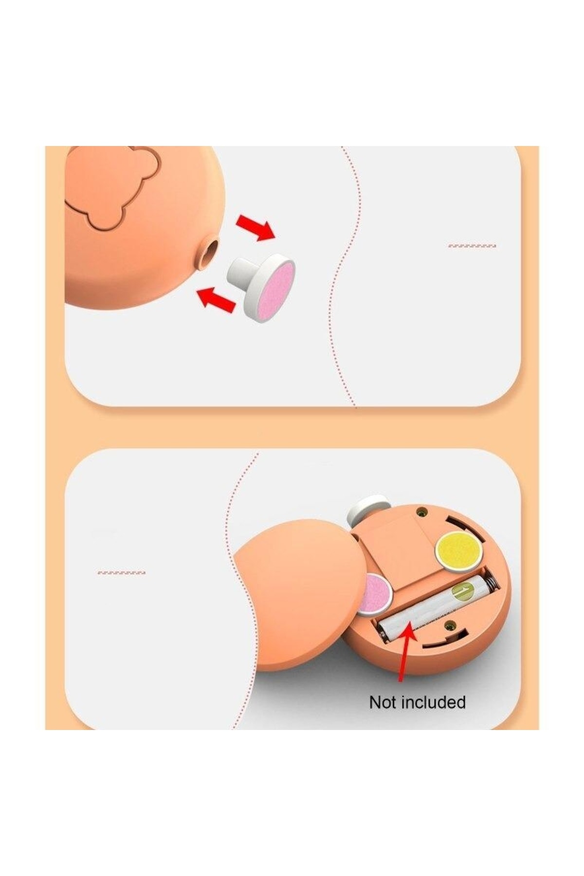 Zigver Yeni Yenidoğan Bebek/ Çocuk Pilli Tırnak Törpüsü Manikür Seti fotoğrafı 5 (önizleme)