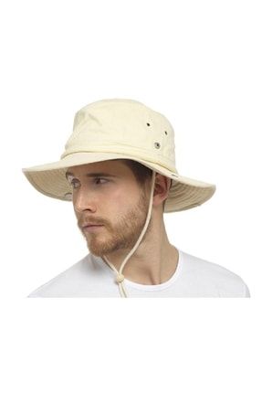 Yılmazel Yazlık Katlanabilir Safari Kovboy Şapka Havalandırma Delikli safari yeni