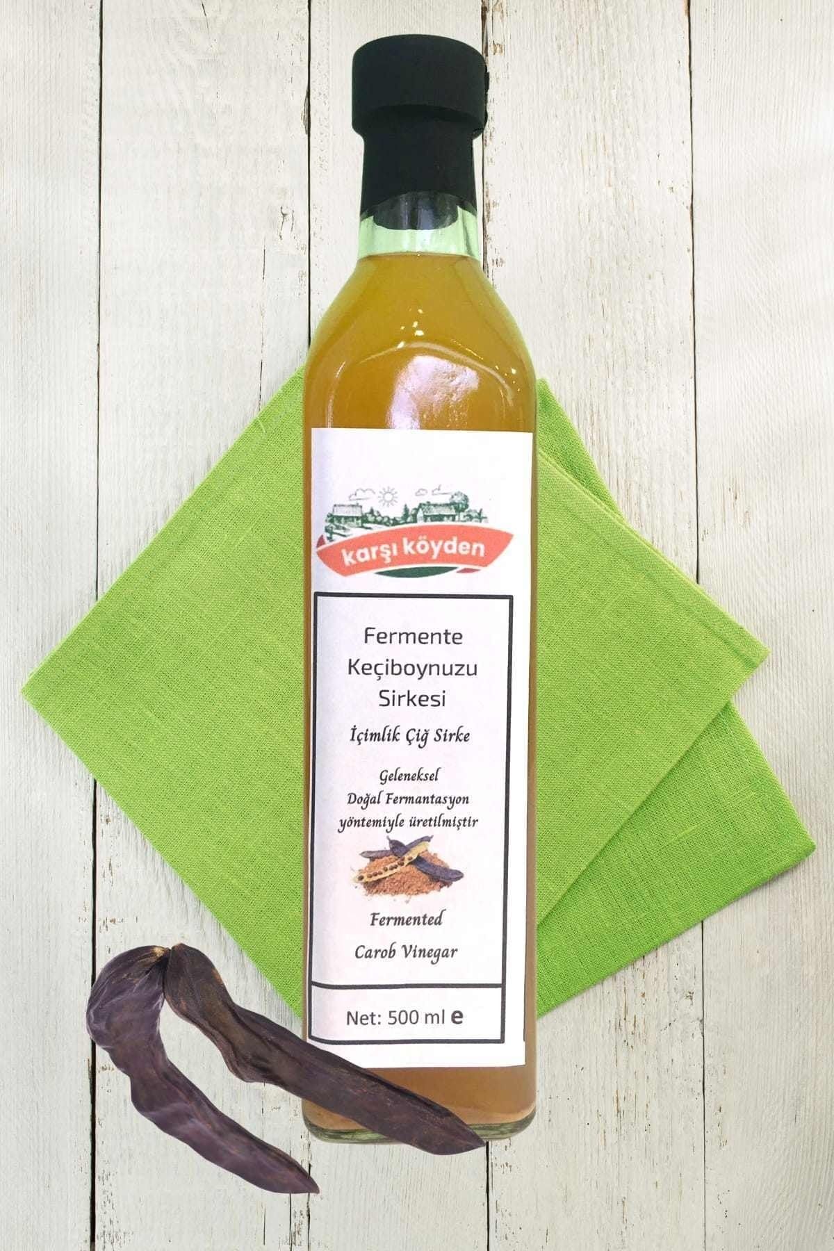 Doğal Fermantasyon Keçiboynuzu Sirkesi 500 Ml