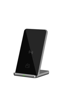 Apple Iphone 11 Pro Max Ile Uyumlu Masa Üstü Kablosuz Dock Wireless Şarj Standı 18 W Hızlı Şarj SKU: 314143
