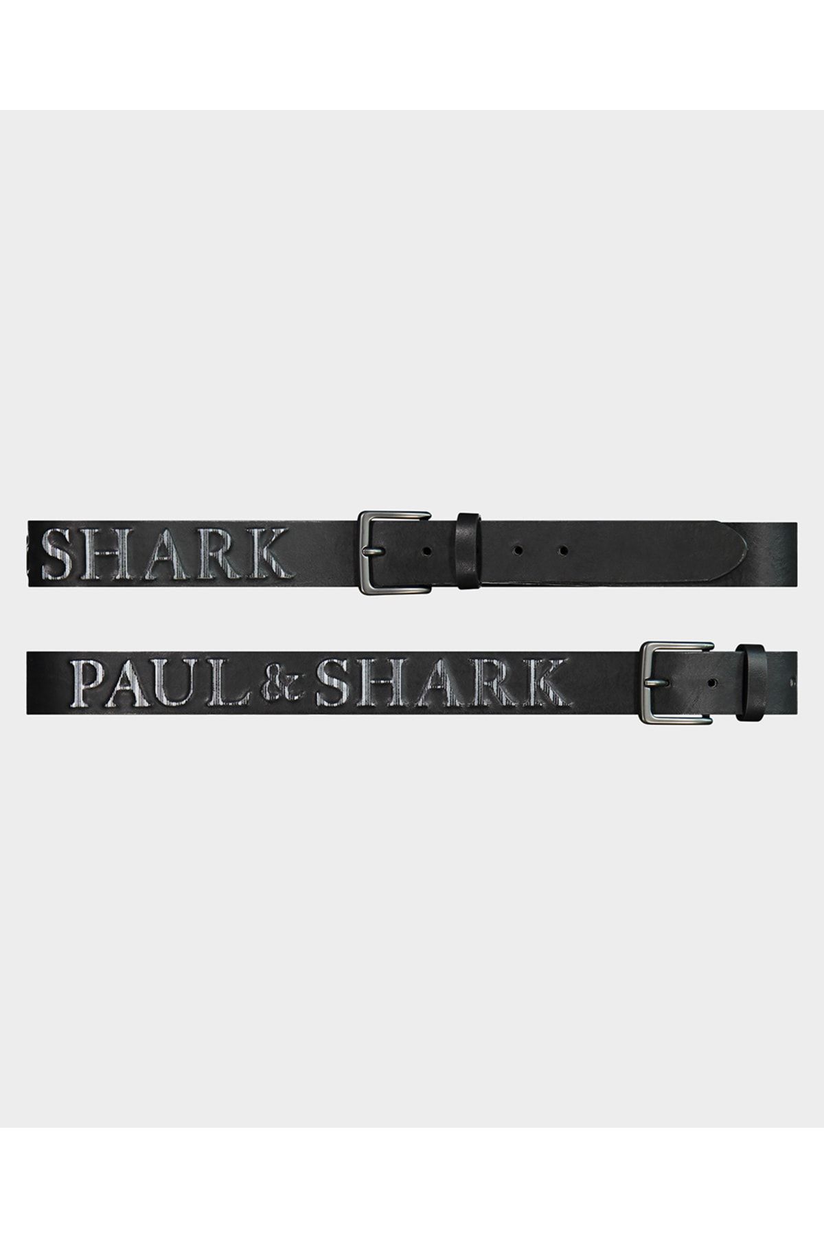 کمربند نود مردانه چرمی اورجینال Paul Shark Paul&Shark