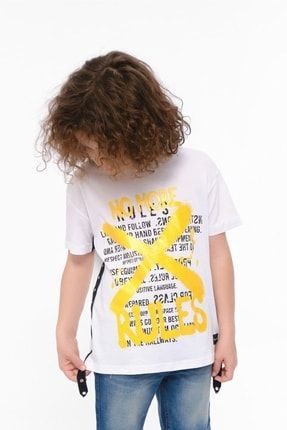 Erkek Çocuk Baskılı T-shirt T-5011
