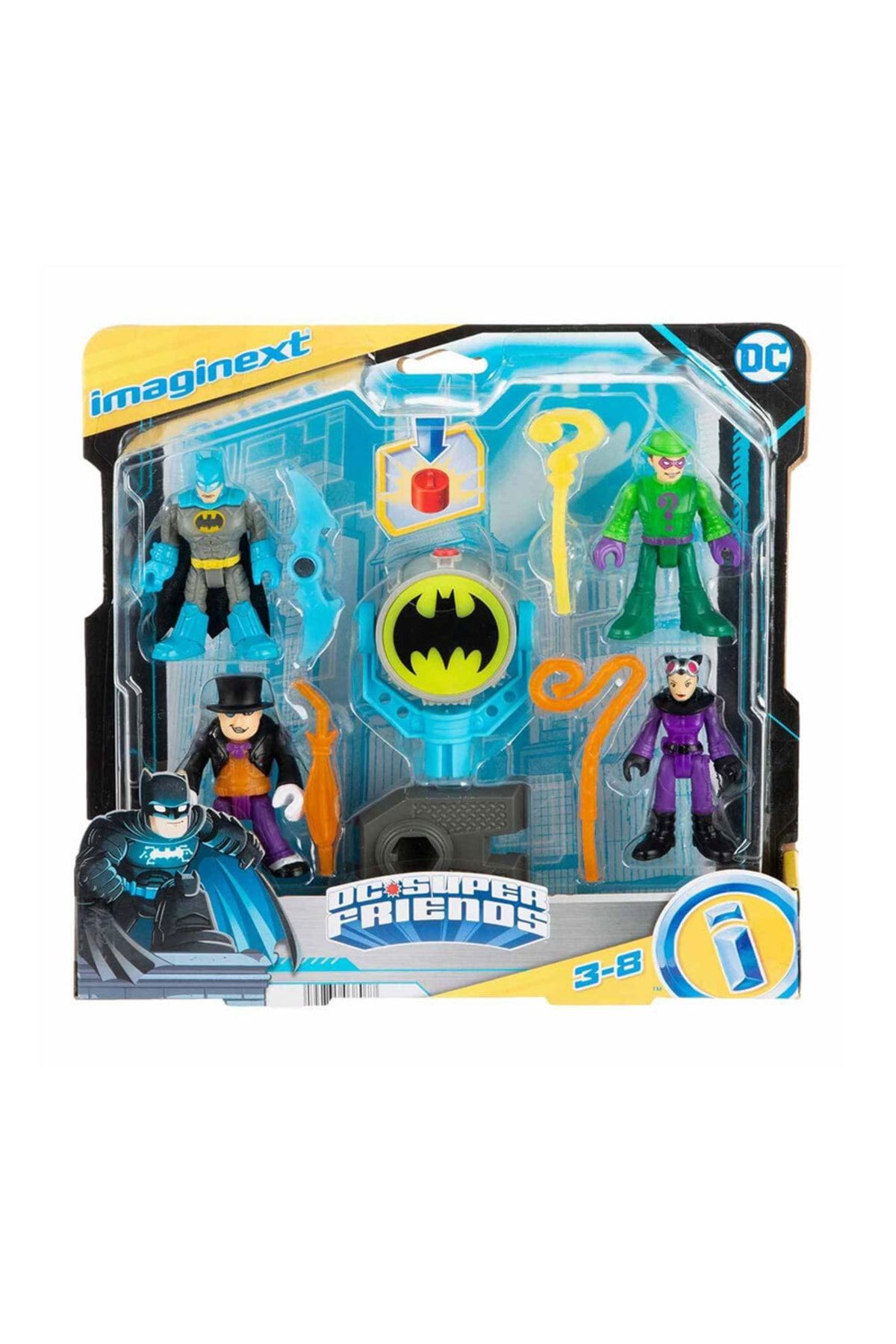 Набор фигурок Mattel Batman DC Super Friends Bat Tech Bat-Signal — Hfd47 (Xmlbayi) TYC00723455709