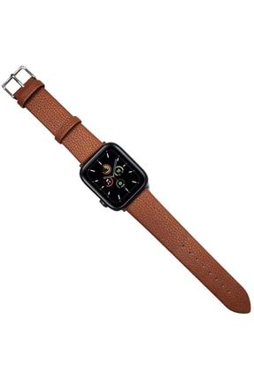 Apple Watch Uyumlu Deri Kordon 2-3-4-5-6-7-se Seri 38mm-40mm-41mm Apple Watch Uyumlu CT-KRD-1410