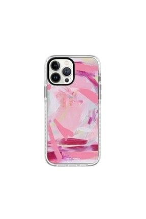 Painting Pink Iphone 13 Pro Max Procase Beyaz Şeffaf Telefon Kılıfı 1017777