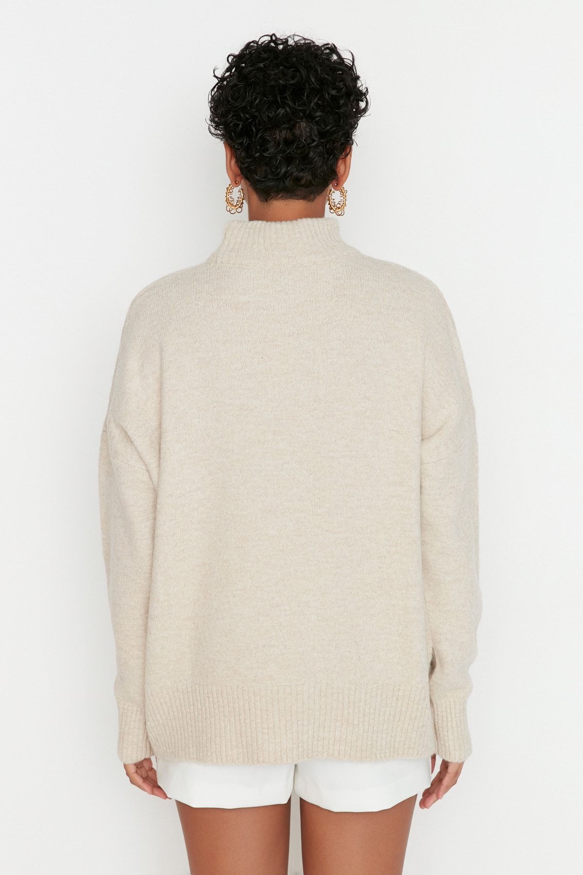 Trendyol Collection-Weich strukturierter Strickpullover mit breiter Passform – TWOAW23KZ00469 5