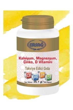 Kalsiyum Magnezyum Çinko D Vitamini Takviye ERS2024
