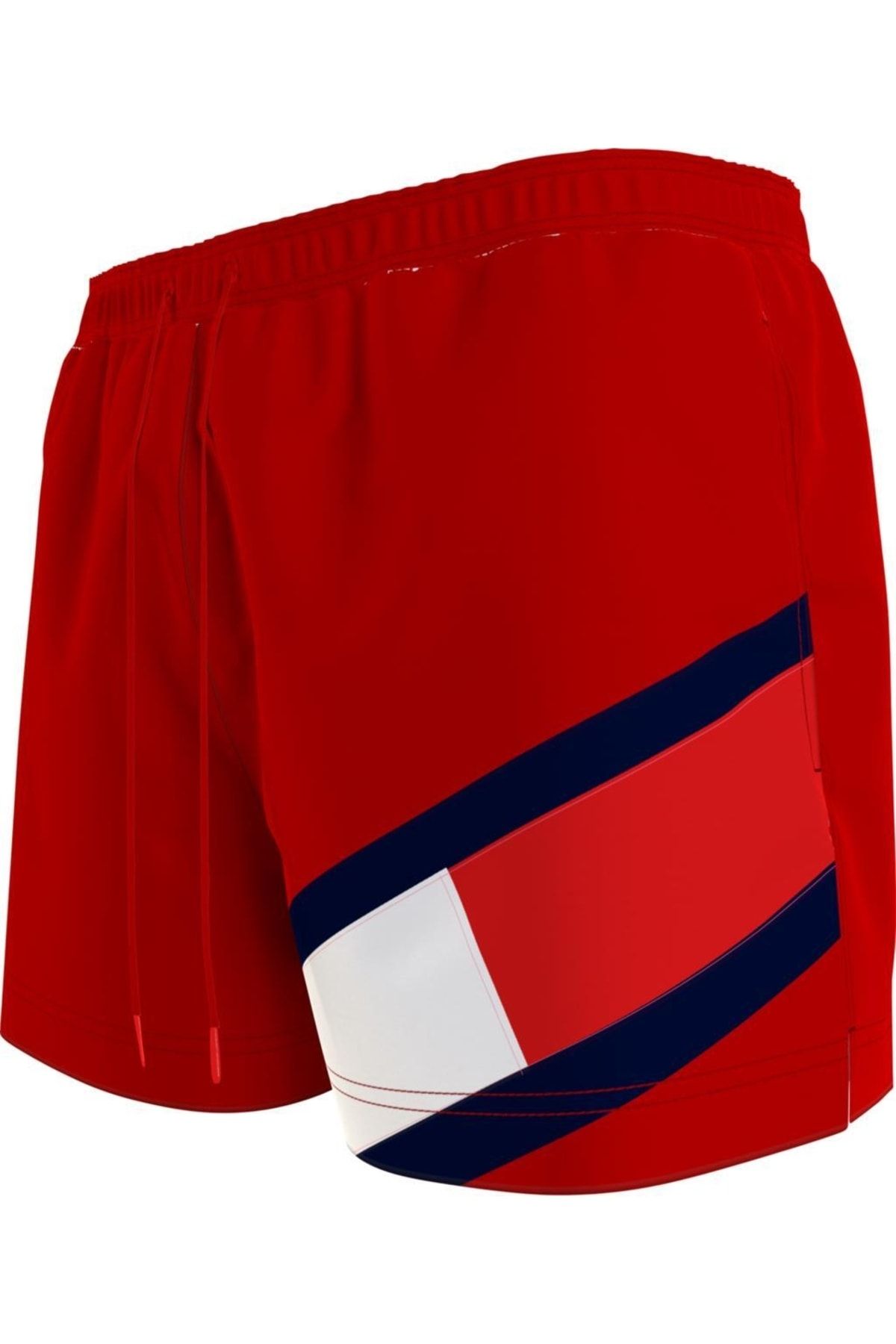 Tommy Hilfiger SF Красные мужские шорты со шнурком среднего размера UM0UM02048_XLG