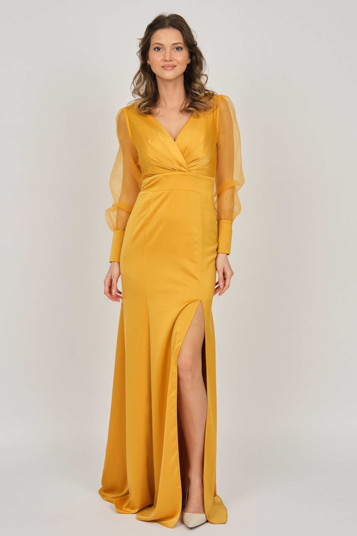 Mustard Bridesmaid Dress Mustard Infinity Dress Convertible