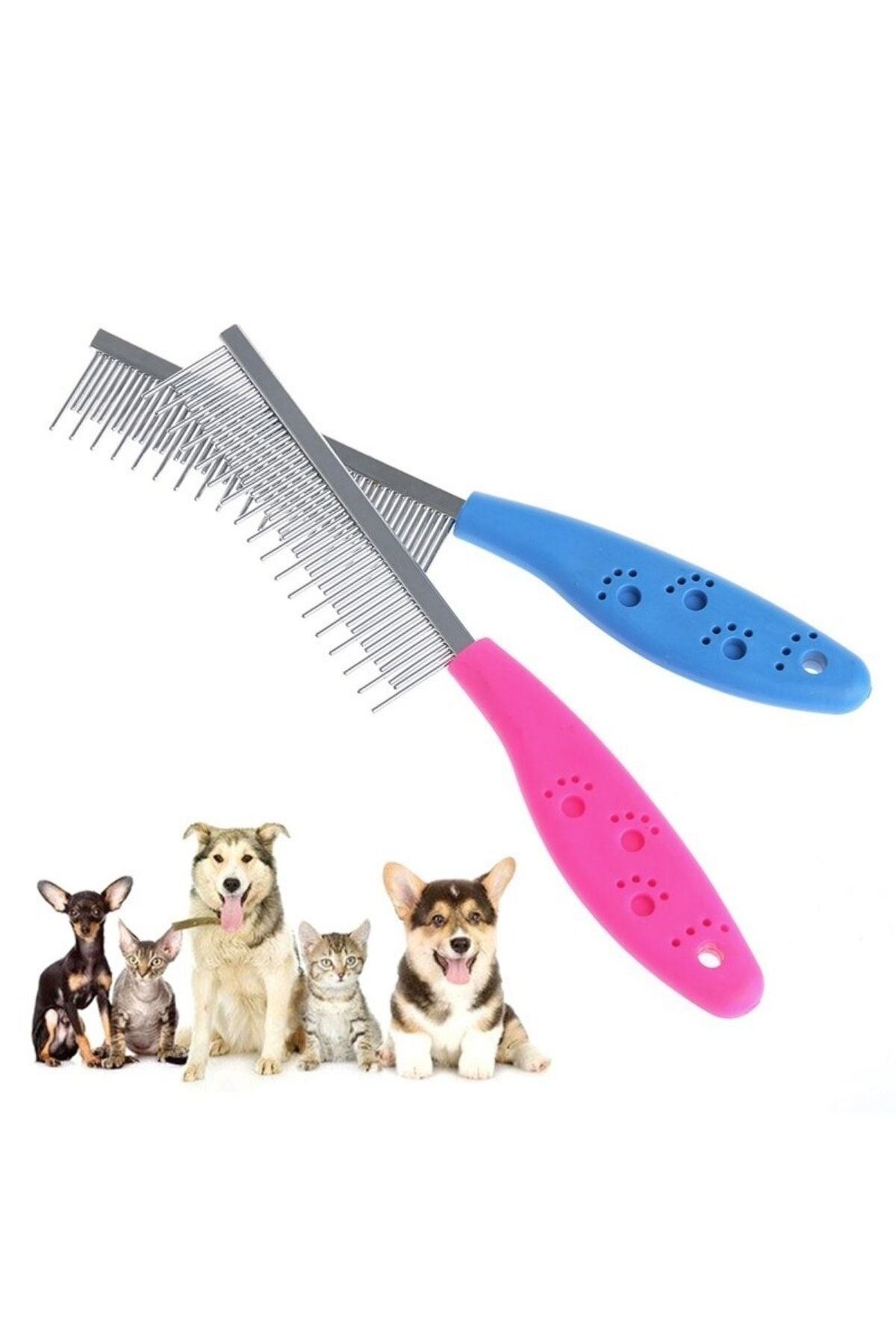 Hyd-Single Sided Metal Threaded Hair Lightener Cat Dog Grooming Brush 8