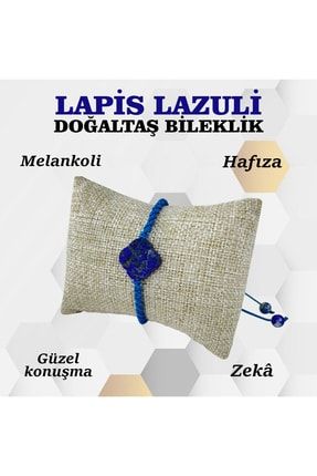 Lapis Lazuli Doğaltaş Bileklik 15 Mm, B887 1ODTİB1