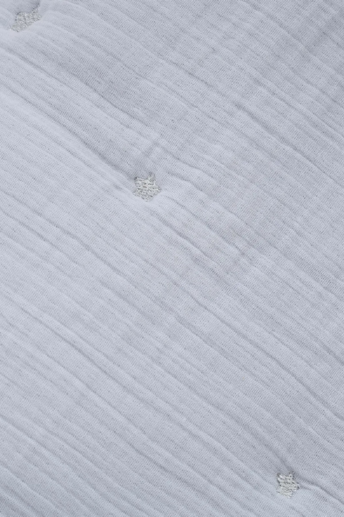 Karaca Home Royale Gri %100 Pamuk Müslin Nakışlı Private Bebek Yorgan Seti fotoğrafı 2 (önizleme)