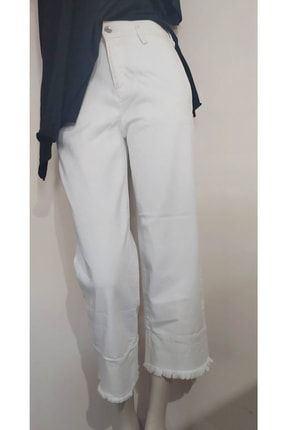 Kadın Beyaz Liu Jo Jeans Denim Kot Orjinal Ithal Bayan Pantolon 778955677