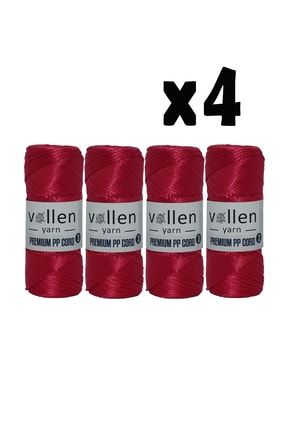 Polyester Makrome Ipi Supla Ipi Çanta Ipi Bileklik Ipi No:3(1 MM) 4 Adet PP3C