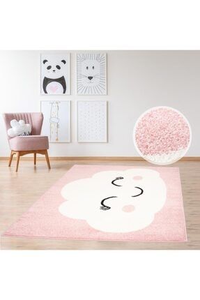 Vinosahome Vinosa Home Sevimli At Desenli Pembe Bebek Ve Cocuk Odasi Halisi Trendyol