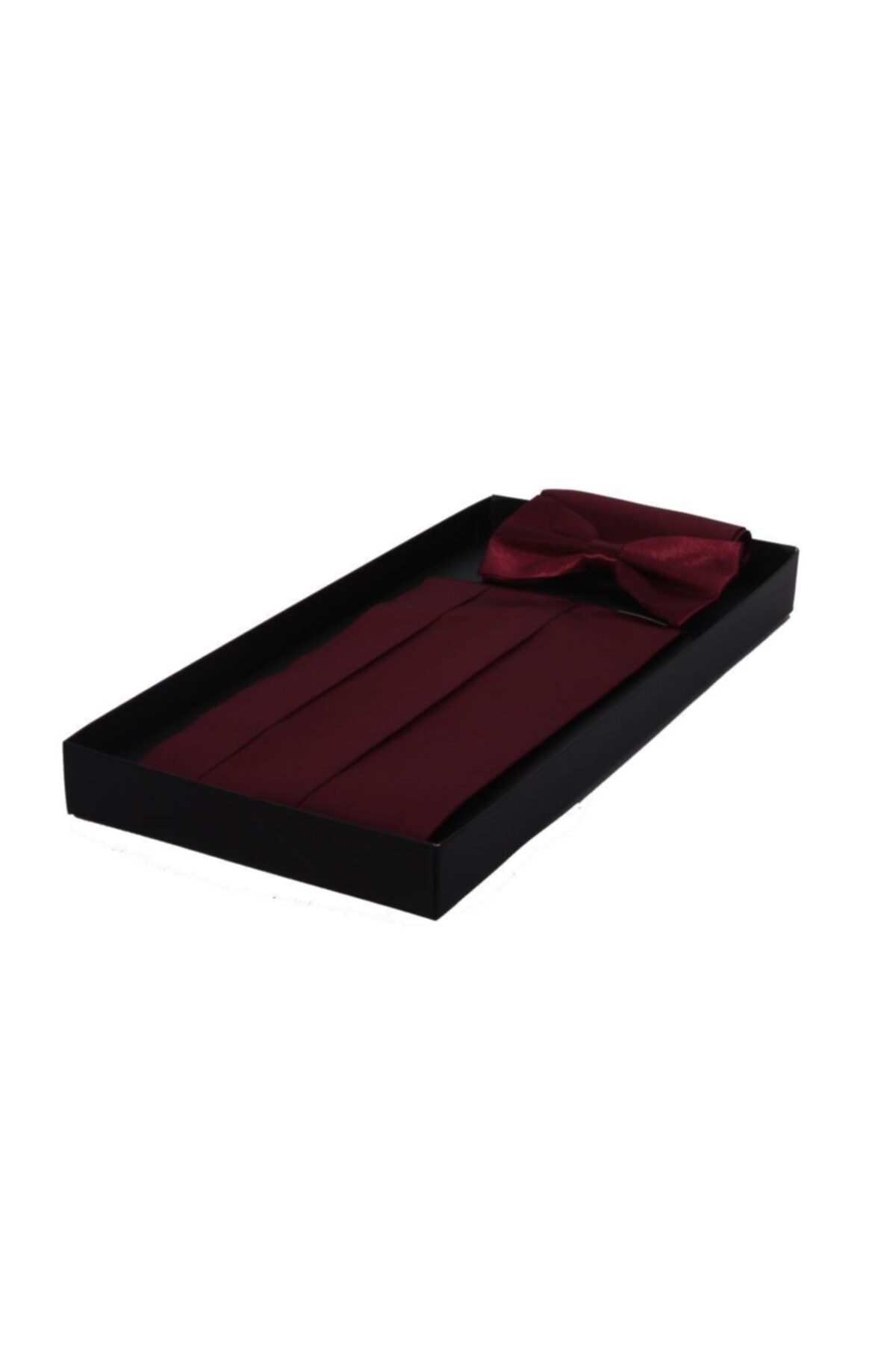  ست کمربند تاکسیدوی بورگوندی Skmr-3