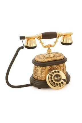 Hisar Ahşap Altın Varaklı Telefon 11085