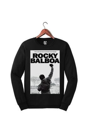 Rocky Balboa Uzun Kollu Baskılı Sweat - Sweatshirt 54402417931