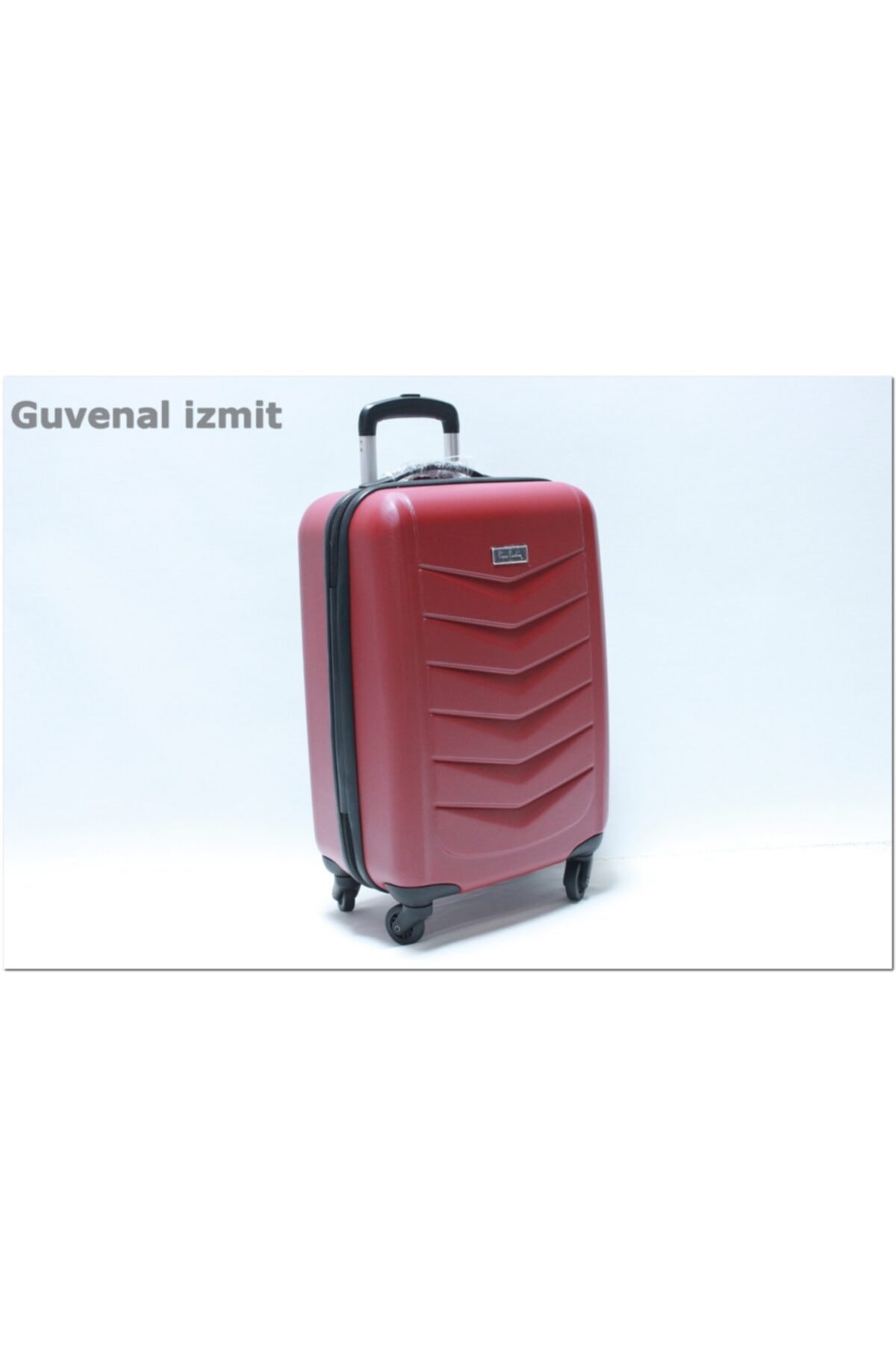 Pc0400-03k Kırmızı Kabin Boy Valiz