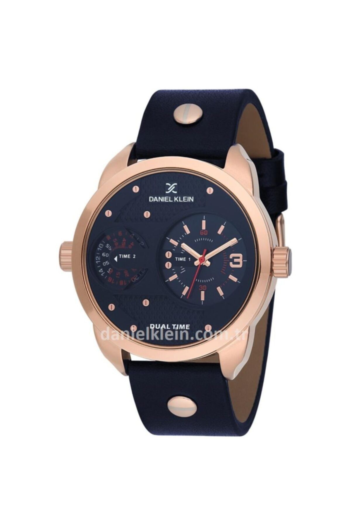 Daniel Klein Watch Metallic Navy blue