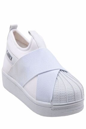 Unisex Bebek Beyaz Gunluk Ayakkabı 24010-06