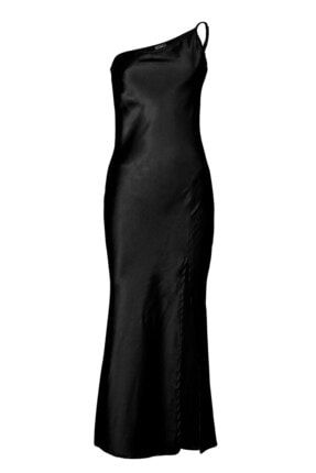 Myra Black Saten Elbise MyraAntoa123