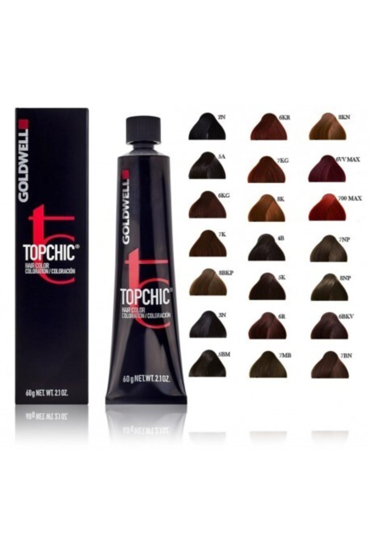 GOLDWELL Topchich Kalıcı Saç Boyası 60 Ml Tüp