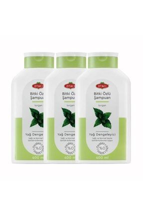 Bitki Özlü Şampuan Isırgan 400 ml X 3 Adet PKT-0214