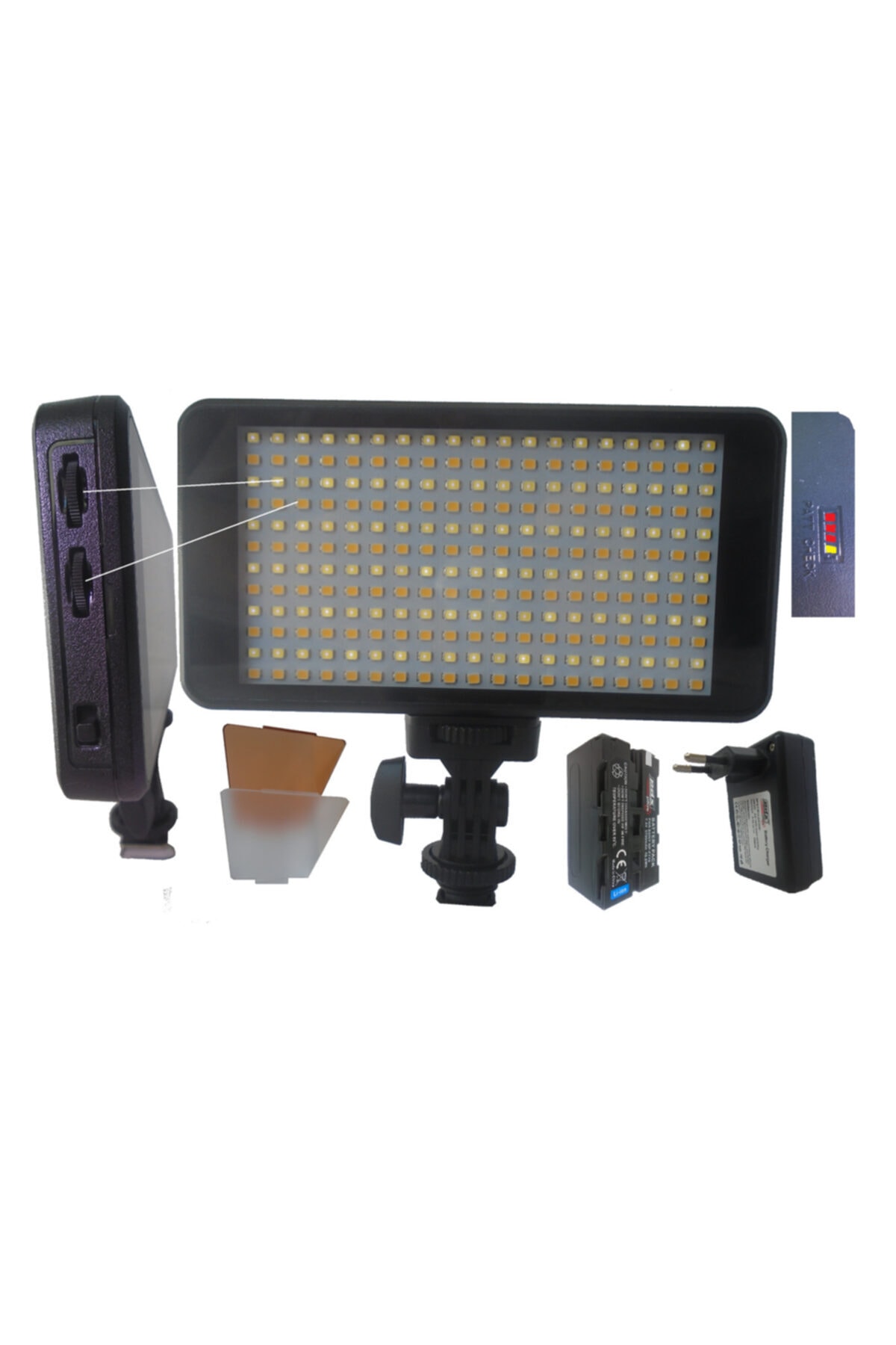 Led-228 Battery Powered Camera Headlight, 228 Led Videolight