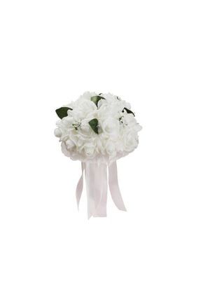 Gelin El Çiçeği El Buketi Beyaz 226525441