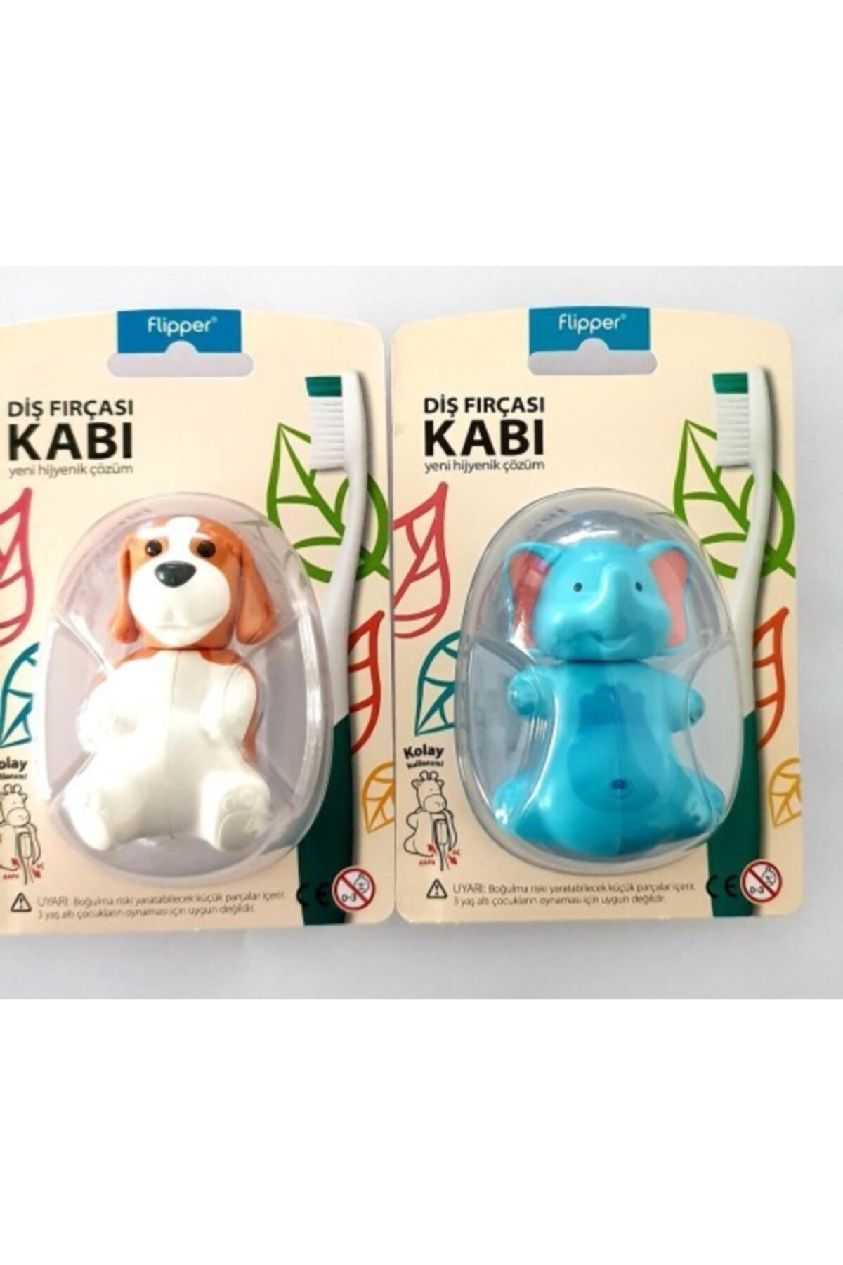 Rocs Flipper Set of 2 Dogs and Elephants