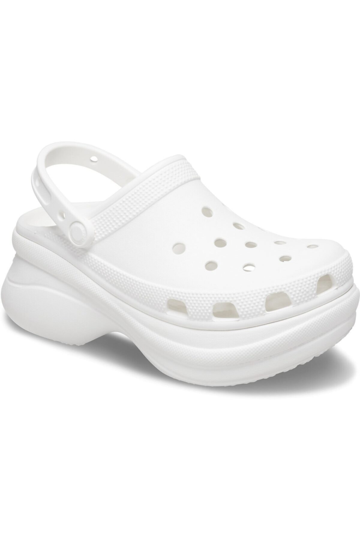 black bae platform crocs