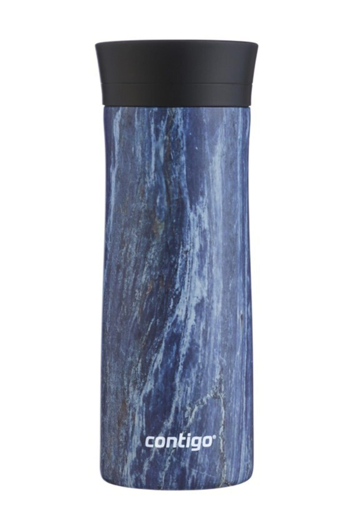 Contigo-Pinnacle Couture ترمس من الفولاذ المقاوم للصدأ قارورة حرارية 420 مل بلو سليت2106511 3