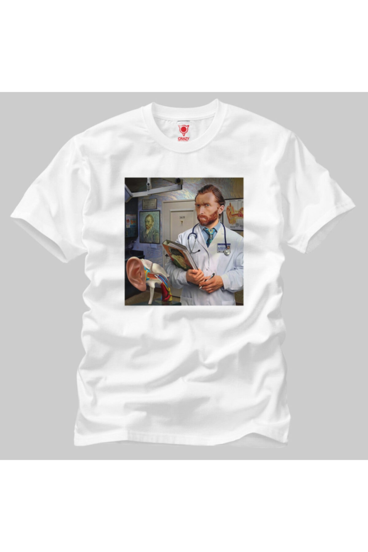 Vincent Van Gogh Doctor Men's T-Shirt