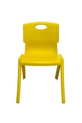 Sarı Kırılmaz Çocuk Sandalyesi - Kreş Ve Anaokulu Sandalyesi 3 Adet sarıkırılmazsandalye-597