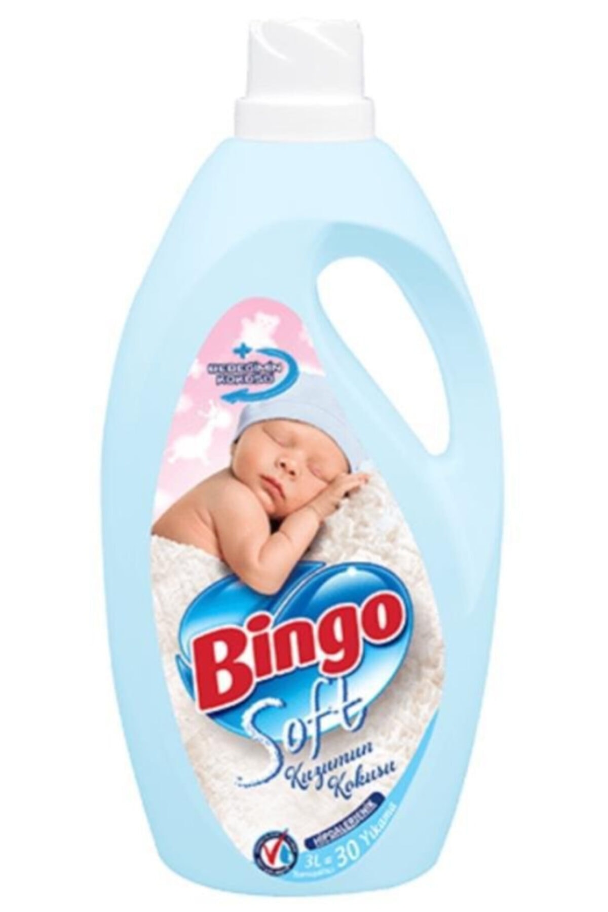 Bingo Soft Çamaşır Yumuşatıcısı Kuzumun Kokusu 3 l