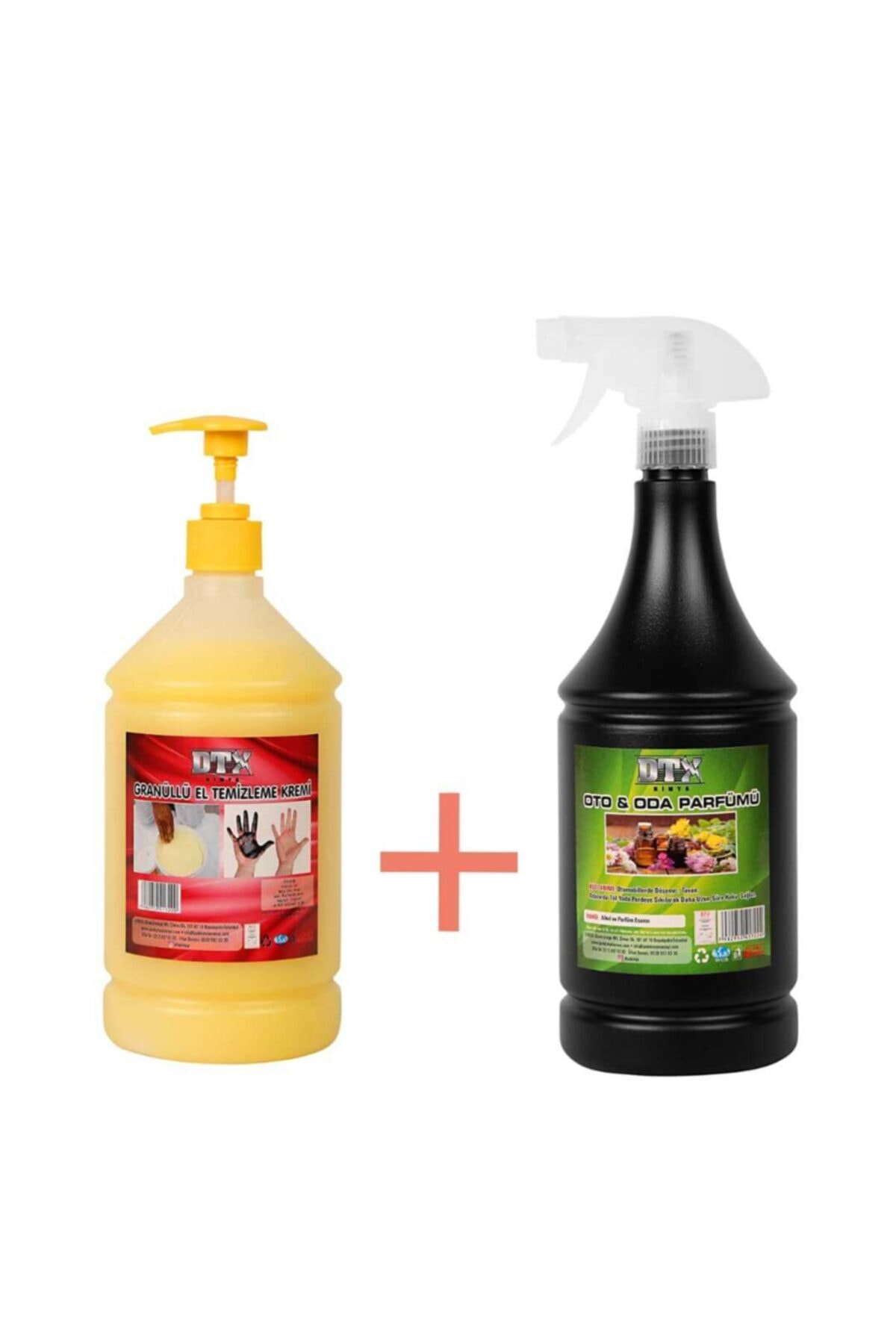 Granüllü El Temizleme Ve Dezenfekte Kremi 1 Kg & Oto, Oda Ve Ortam Kokusu 500 ml