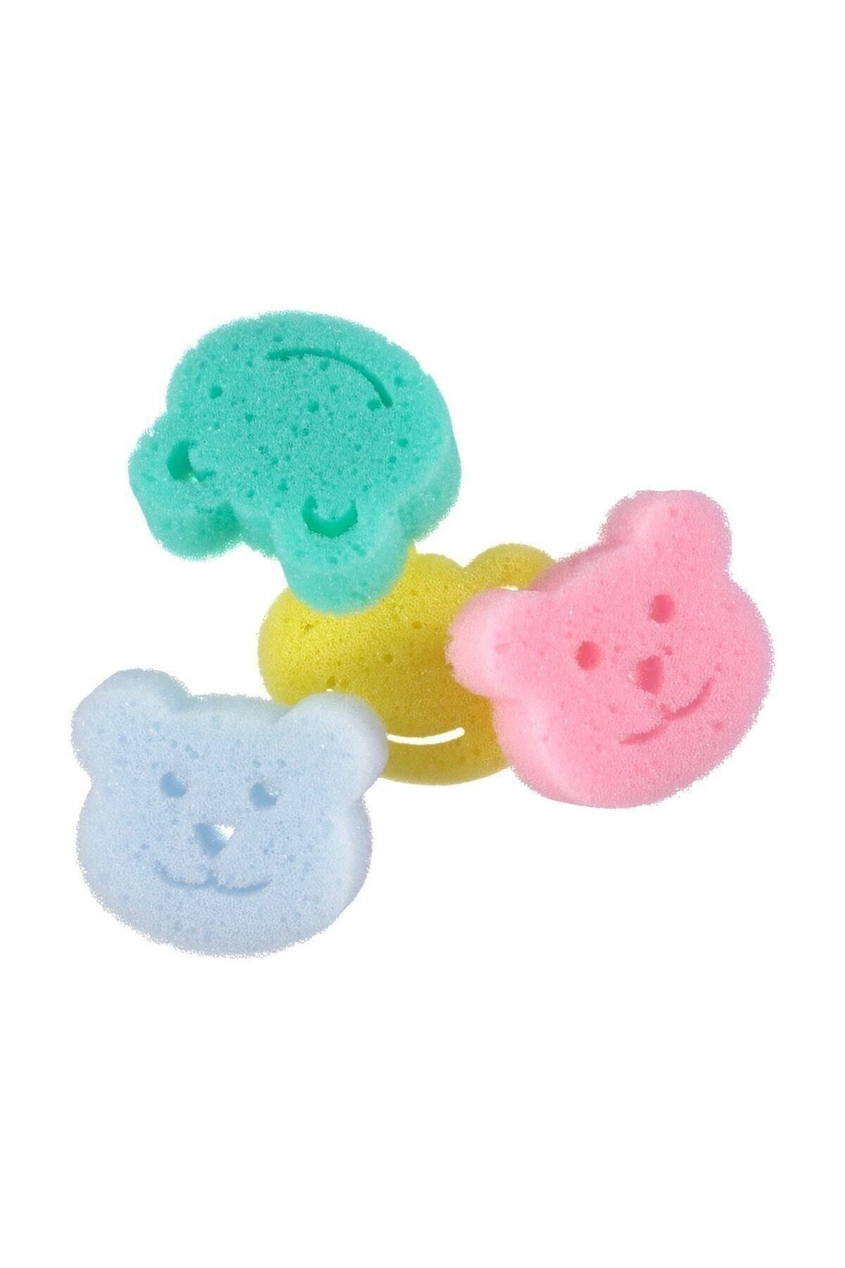 Baby&amp;Plus Bebek Banyo Süngeri 4 Adet ZO6383
